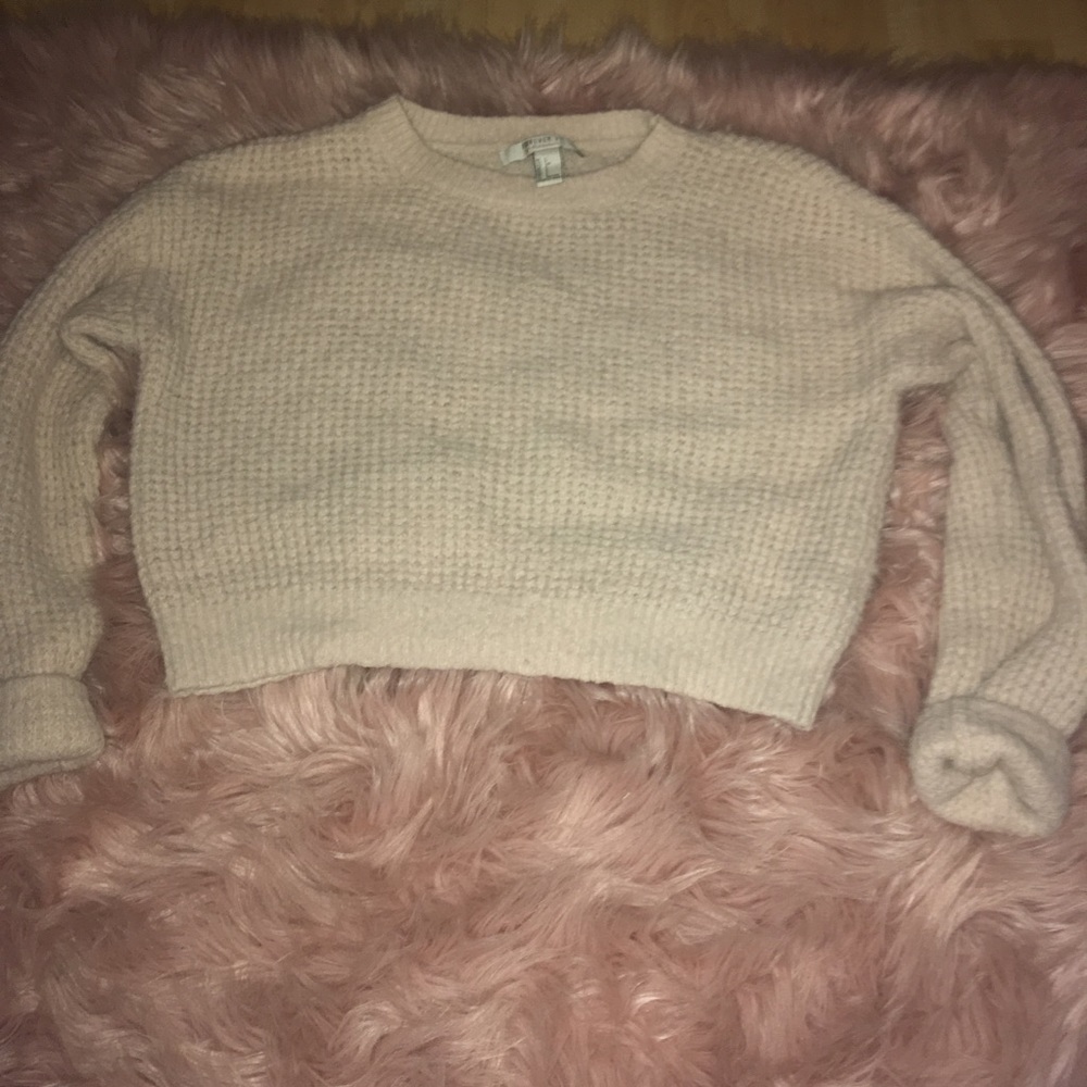 Soft Baby Pink Sweater (Forever 21).